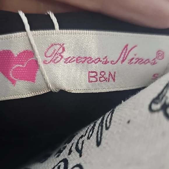 Black Midi Dress with V-Neck and Bell Sleeves - Picture 2 of 5